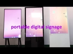 VETO 43-calowy komercyjny, przenośny, składany, elastyczny sieciowy ekran LCD Digital Signage