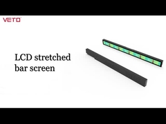 Paskowy wyświetlacz LCD