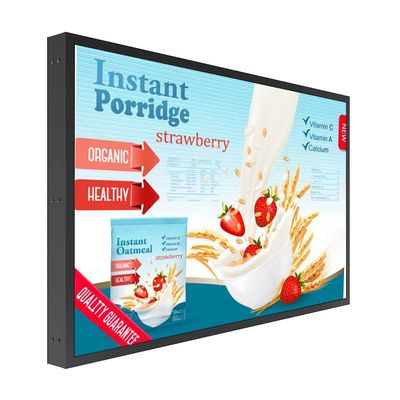 Jakość Naścienny ekran LCD o wysokiej jasności Zainstaluj zewnętrzny wyświetlacz Tft fabryka