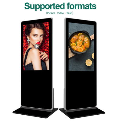 WETO Android Podłogowy ekran 4K Interaktywny ekran dotykowy Digital Signage and Displays