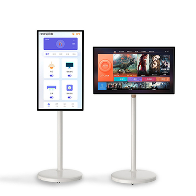 Bezprzewodowe ładowanie Android Interaktywny ekran Przenośny telewizor Mobilny 350cd/m2 Jasność