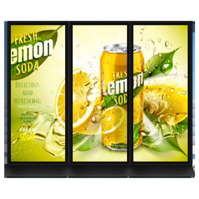 Kiosk reklamowy z ekranem dotykowym w pomieszczeniach z 70-calowym wyświetlaczem LCD i jasnością 500 cd/m2