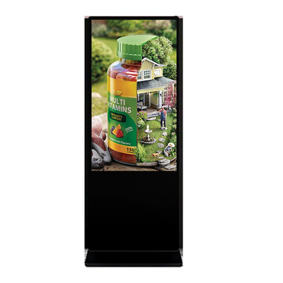 43-calowy panel Wielkość podłogowa cyfrowa Sigange LCD Reklamowy ekran Kiosk Totem Monitor
