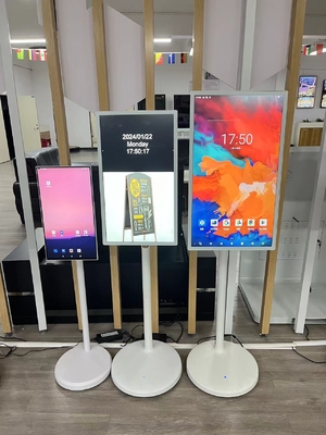 VETO Przenośny Smart TV Android 12 Bezprzewodowy Przenośny Wbudowany Stand Baterii Interaktywny Smart Display