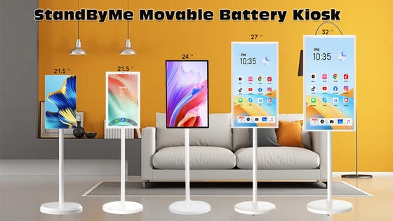 Bezprzewodowy Smart Portable TV 21,5-32 Inch HD Android Interaktywny wyświetlacz LCD z 5H lub 9H baterii