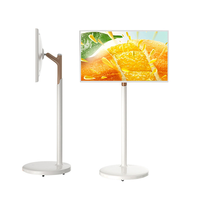 WETO 21,5 24 27 cali Bateria-Power Przenośny Smart TV 1080p LCD Display For Home Theater