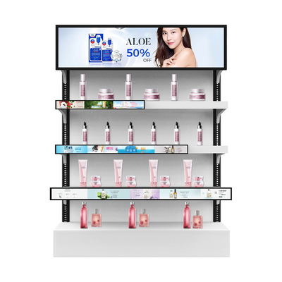VETO Wewnętrzny Niestandardowy szeroki wyciągnięty bar Monitor reklamowy 29 35 37 cali bar ekran lcd do supermarketu
