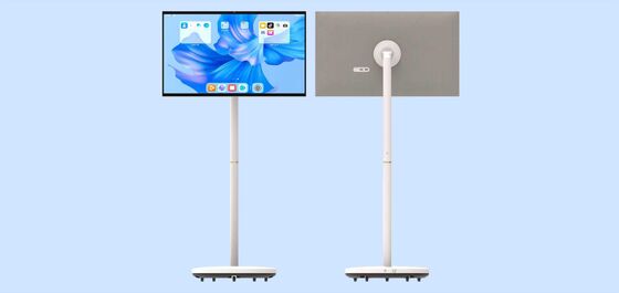 BIURKO VETO 27 cali Bezprzewodowy Ekran Dotykowy Odłączany 13MP Smart TV do Nauki Wideo