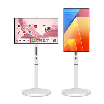 Jakość VETO Hurtownia 32-calowy FHD/UHD 4K Android Interaktywny Ekran Dotykowy LCD z Przenośnym Stojakiem Bezprzewodowym fabryka