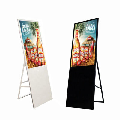 Jakość WETO Wnętrze HD LCD Digital Poster Display 32-55 cali z jasnością 350 nit i rozdzielczością 1920*1080 dla sklepów detalicznych i centrów handlowych fabryka