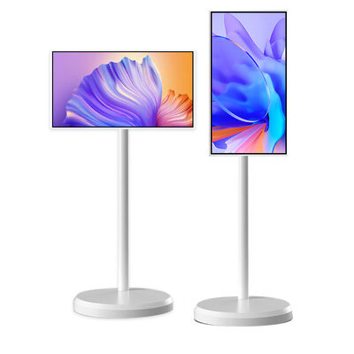 Jakość 32 cali rozdzielczość 4K Android 15 Przenośny telewizor Smart Display z bezprzewodową cyfrową sygnalizacją podłogową fabryka
