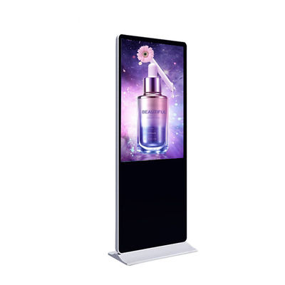 VETO 32-65 cali sterowanie CMS Android LCD podłogowy odtwarzacz reklamowy Ultra Thin Touch Screen Digital Signage