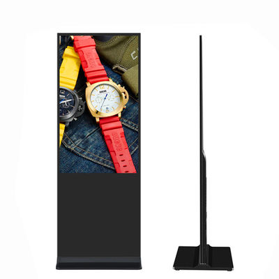 VETO 65-calowy odtwarzacz reklamowy Android LCD 4k podłogowy wyświetlacz dotykowy Digital Signage