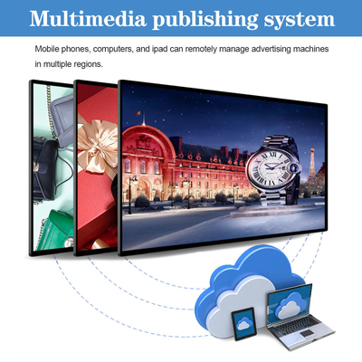 Free CMS LCD Advertising Player Smart Digital Picture Frame Android Mount Media Player Digital Signage And Displays