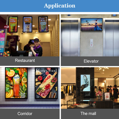 Free CMS LCD Advertising Player Smart Digital Picture Frame Android Mount Media Player Digital Signage And Displays